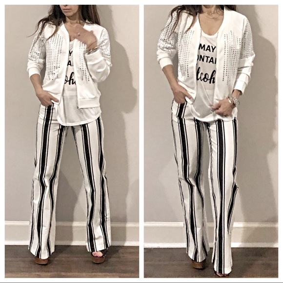 ✨LAST ONE SALE✨white embellished jacket - Picture 8 of 8